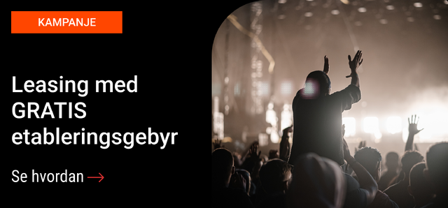 Leasing gratis etableringsgebyr